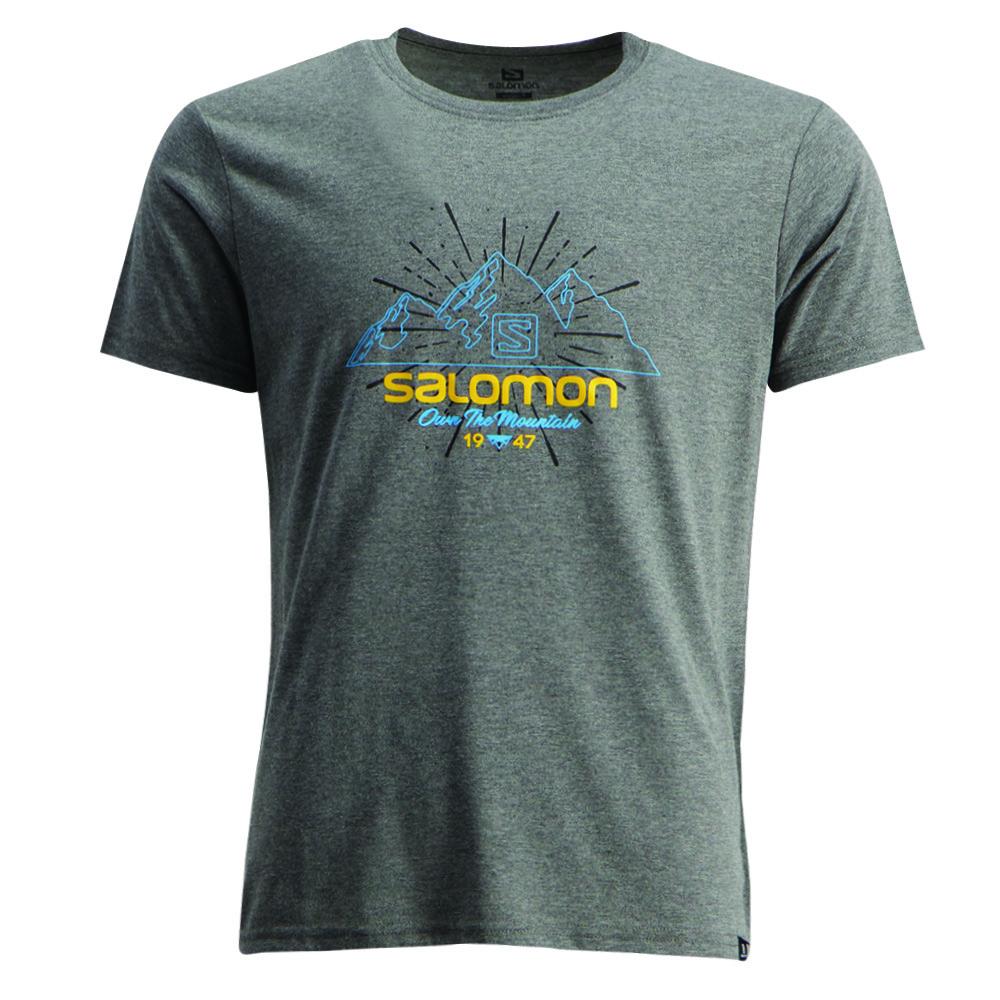 Salomon ATLAS SS B Camisetas Niños - Negras - Colombia (70589-RHOI)